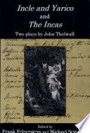 Incle and Yarico ; and, The Incas : two plays /