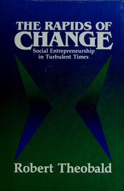 The rapids of change : social entrepreneurship in turbulent times /