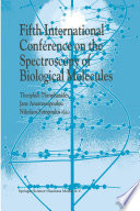 Fifth International Conference on the Spectroscopy of Biological Molecules /