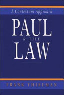 Paul & the law : a contextual approach /