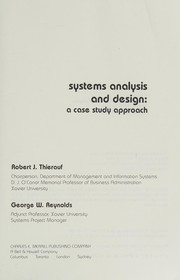 Systems analysis and design : a case study approach /