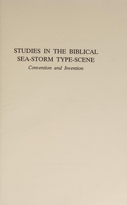 Studies in the biblical sea-storm type-scene : convention and invention /