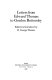 Letters from Edward Thomas to Gordon Bottomley /