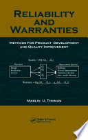 Reliability and warranties : methods for product development and quality improvement /