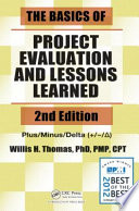 The basics of project evaluation and lessons learned /