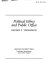 Political ethics and public office /