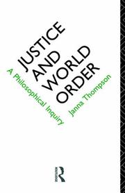 Justice and world order : a philosophical inquiry /