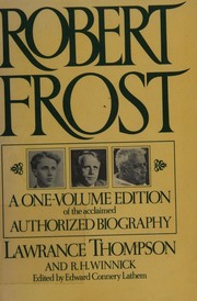 Robert Frost, a biography /