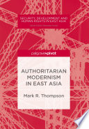 Authoritarian Modernism in East Asia /