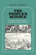 The people's science : the popular political economy of exploitation and crisis, 1816-34 /