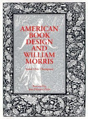 American book design and William Morris /