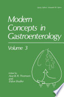 Modern Concepts in Gastroenterology /