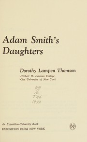 Adam Smith's daughters.