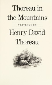 Thoreau in the mountains /