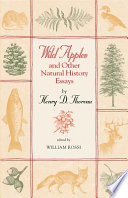 "Wild apples" and other natural history essays /