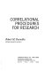 Correlational procedures for research /