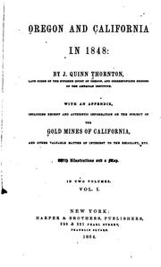 Oregon and California in 1848.