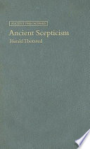 Ancient scepticism /