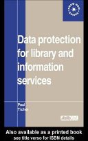 Data protection for library and information services /