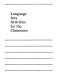 Language arts activities for the classroom /