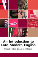 Introduction to late modern English /