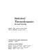Statistical thermodynamics /