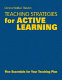 Teaching strategies for active learning : five essentials for your teaching plan /