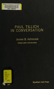 Paul Tillich in conversation /