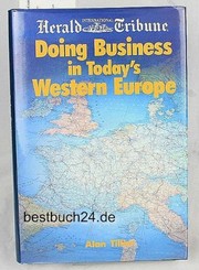 Doing business in today's Western Europe /