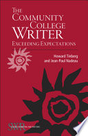 The community college writer : exceeding expectations /