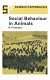 Social behaviour in animals : with special reference to vertebrates /