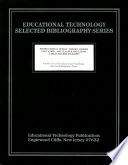 Instructional design : theory, higher education, and teacher education : a selected bibliography /