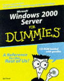Windows 2000 Server for dummies /