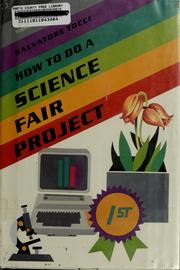 How to do a science fair project /