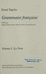 Grammaire francaise /