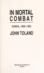 In mortal combat : Korea, 1950-1953 /