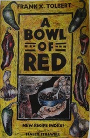 A bowl of red /