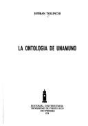 La ontologia de Unamuno /