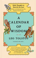 A calendar of wisdom : daily thoughts to nourish the soul /