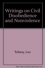 Writings on civil disobedience and nonviolence /