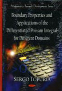 Boundary properties and applications of the differentiated Poisson integral for different domains /