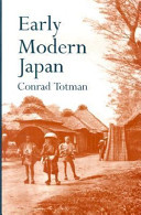 Early modern Japan /