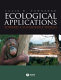 Ecological applications : toward a sustainable world  /