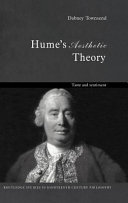 Hume's aesthetic theory : sentiment and taste in the history of aesthetics /