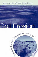 Soil erosion : processes, prediction, measurement, and control /