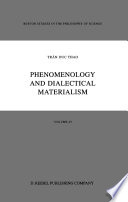 Phenomenology and Dialectical Materialism /