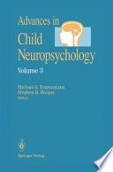 Advances in Child Neuropsychology /