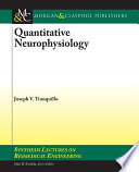 Quantitative neurophysiology /