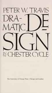 Dramatic design in the Chester cycle /