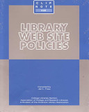 Library Web site policies /